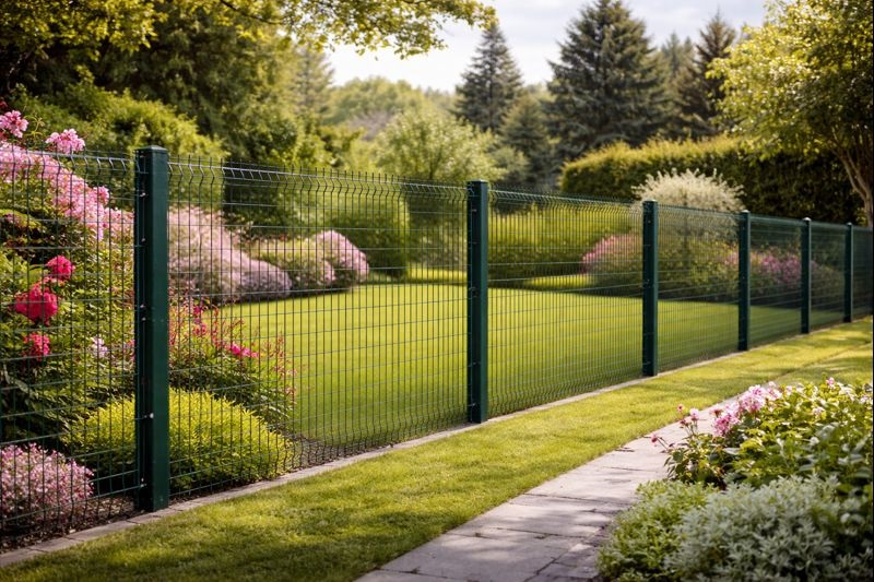 Villa ve bahçeler için panel çit